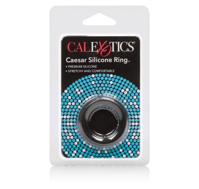 Pierścień-ADONIS SILICONE RINGS CAESER BLACK